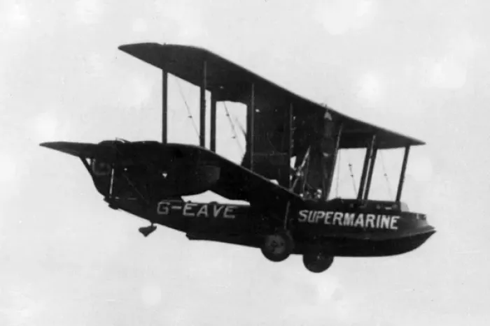 Framed Print : Supermarine Channel landing Framed Print : Supermarine Channel landing