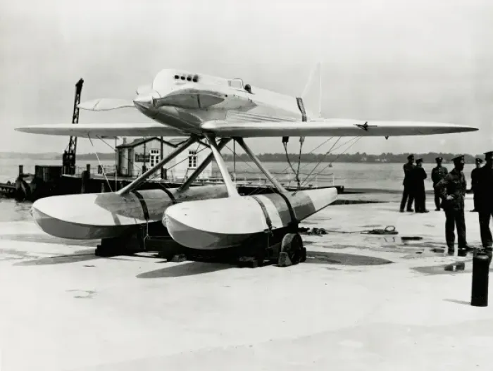 Framed Print : Supermarine S5 with Lion VIIB Framed Print : Supermarine S5 with Lion VIIB