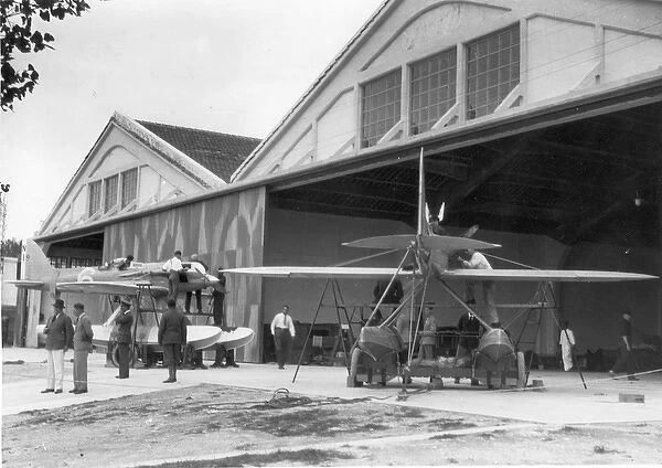 Supermarine S5s including N219 at Venice in 1927