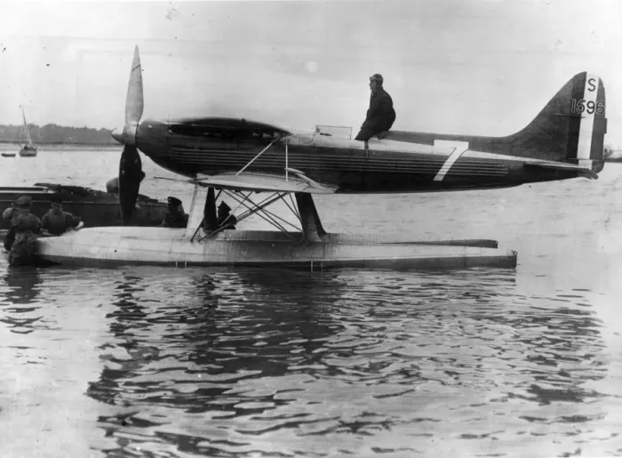 Framed Print : Supermarine S6B S1596 Framed Print : Supermarine S6B S1596