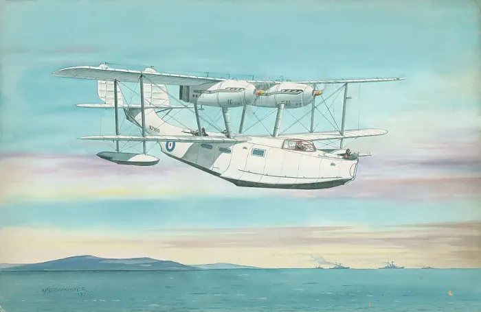 Framed Print : Supermarine Scapa Flying Boat, WWII aircraft Framed Print : Supermarine Scapa Flying Boat, WWII aircraft