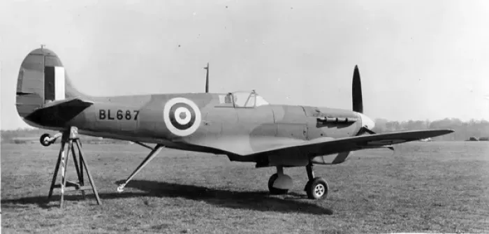 Framed Print : Supermarine Seafire IB BL687 Framed Print : Supermarine Seafire IB BL687
