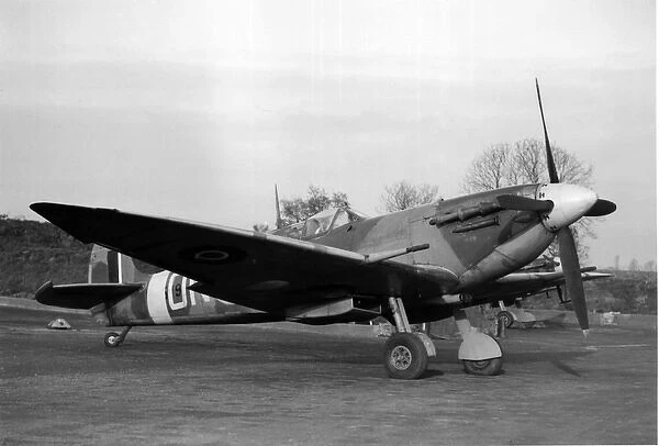 Supermarine Spitfire HF VI of No124 Squadron