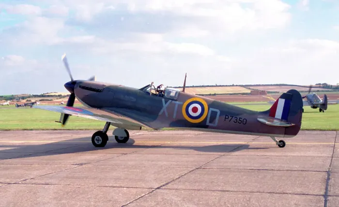 Framed Print : Supermarine Spitfire Mk Iia G-AWIJ - P7350 Framed Print : Supermarine Spitfire Mk Iia G-AWIJ - P7350
