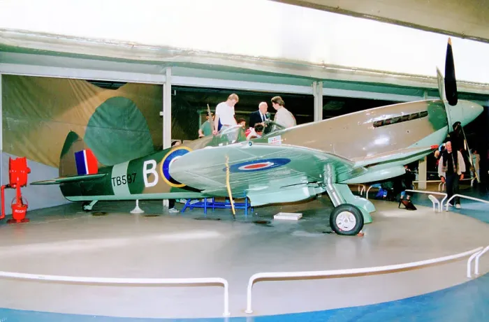 Framed Print : Supermarine Spitfire Mk LFXVIe TB597 Framed Print : Supermarine Spitfire Mk LFXVIe TB597