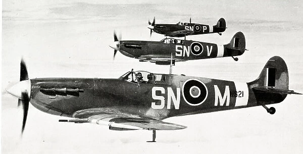 Supermarine Spitfire VB single-seat Fighter Aircraft, WW2