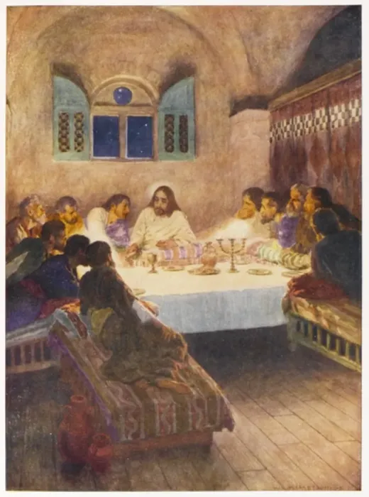 Framed Print : The Last Supper Framed Print : The Last Supper