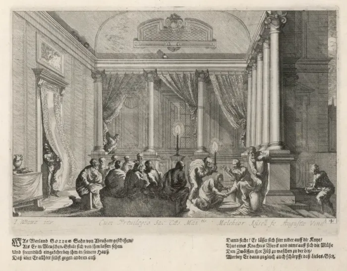 Framed Print : The Last Supper (Baurn) Framed Print : The Last Supper (Baurn)
