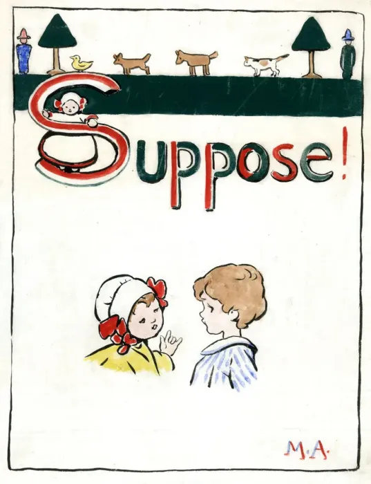 Framed Print : Suppose! by Minnie Asprey Framed Print : Suppose! by Minnie Asprey