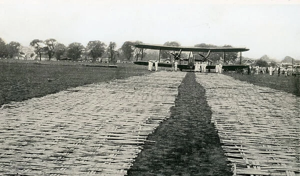 Surabaya, Indonesia - matting runway