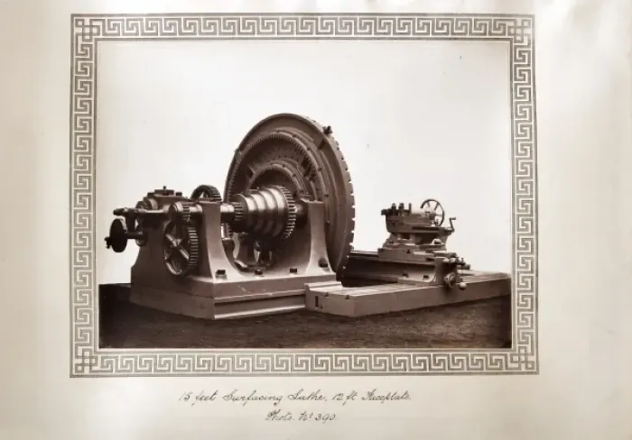 Framed Print : Surfacing lathe Framed Print : Surfacing lathe
