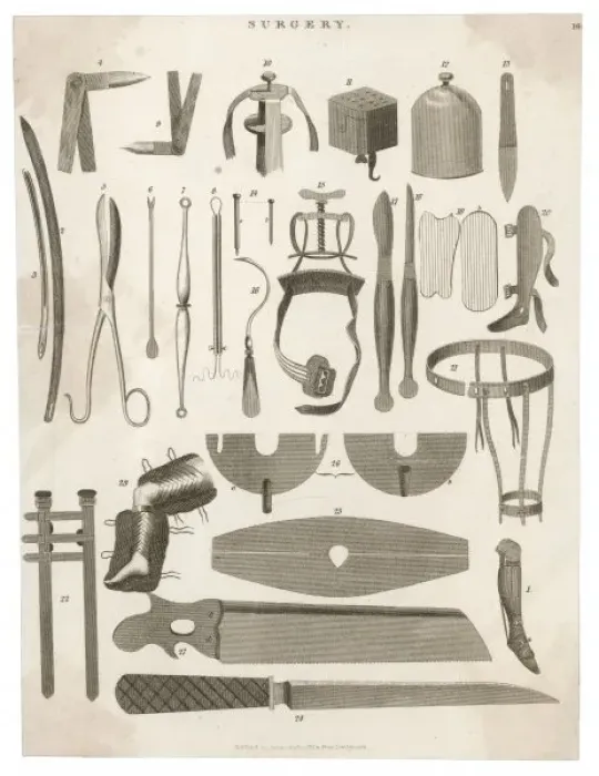 Framed Print : Surgical Instruments Framed Print : Surgical Instruments