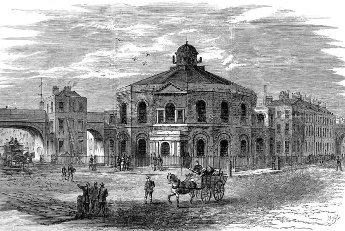 Framed Print : Surrey Chapel, London, 1881 Framed Print : Surrey Chapel, London, 1881