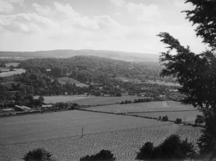 Framed Print : Surrey Panorama Framed Print : Surrey Panorama