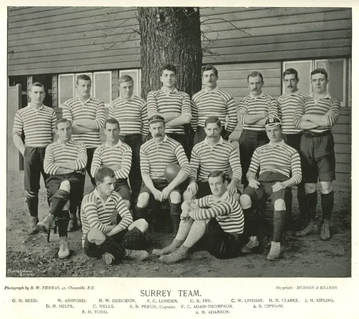 Framed Print : Surrey Rugby Union Team Framed Print : Surrey Rugby Union Team