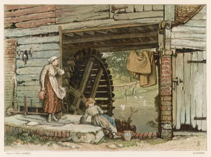 Framed Print : Surrey Water Mill Framed Print : Surrey Water Mill