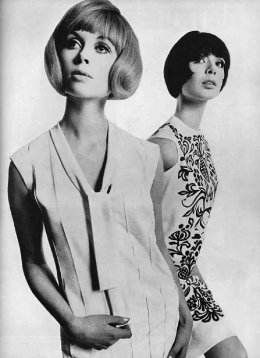 Framed Print : Susan Small and Mr Dino of America dresses, 1965 Framed Print : Susan Small and Mr Dino of America dresses, 1965