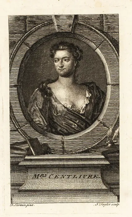 Framed Print : Susanna Centlivre (1667-1723), English dramatic writer and actre Framed Print : Susanna Centlivre (1667-1723), English dramatic writer and actre