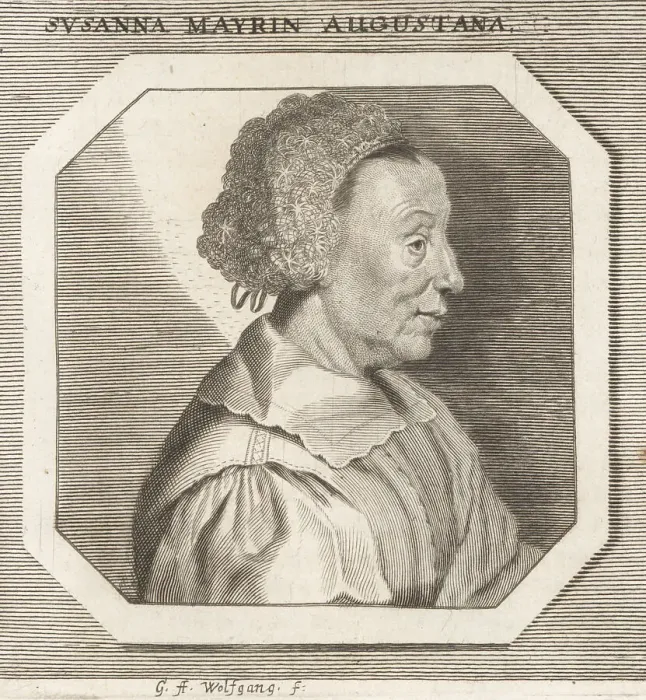 Framed Print : Susanna Mayr, German Baroque painter, 1600-1674 Framed Print : Susanna Mayr, German Baroque painter, 1600-1674