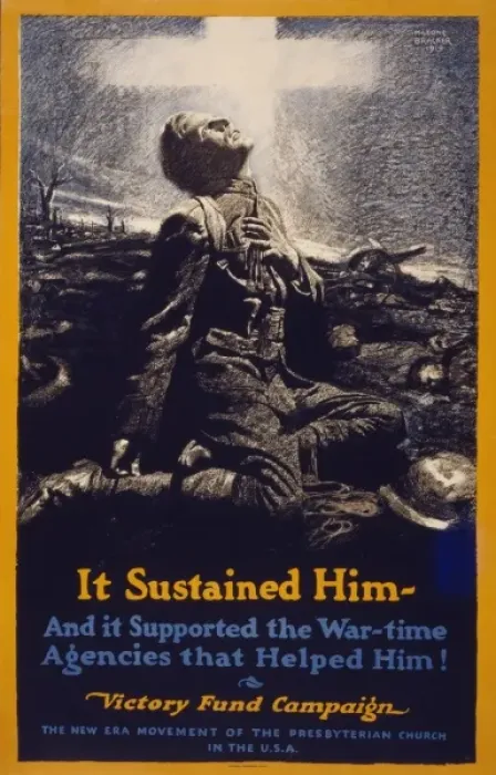 Framed Print : It sustained him - and it supported the war-time agencies th Framed Print : It sustained him - and it supported the war-time agencies th