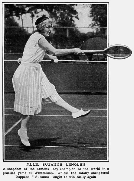 Suzanne Lenglen 1923