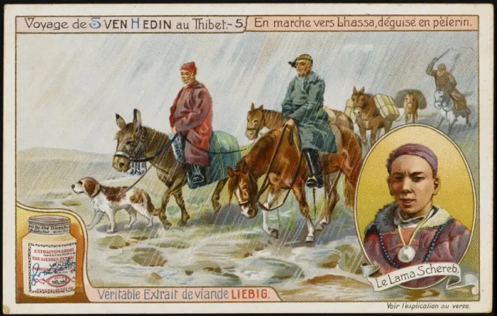 Framed Print : Sven Hedin to Tibet - 5 Framed Print : Sven Hedin to Tibet - 5