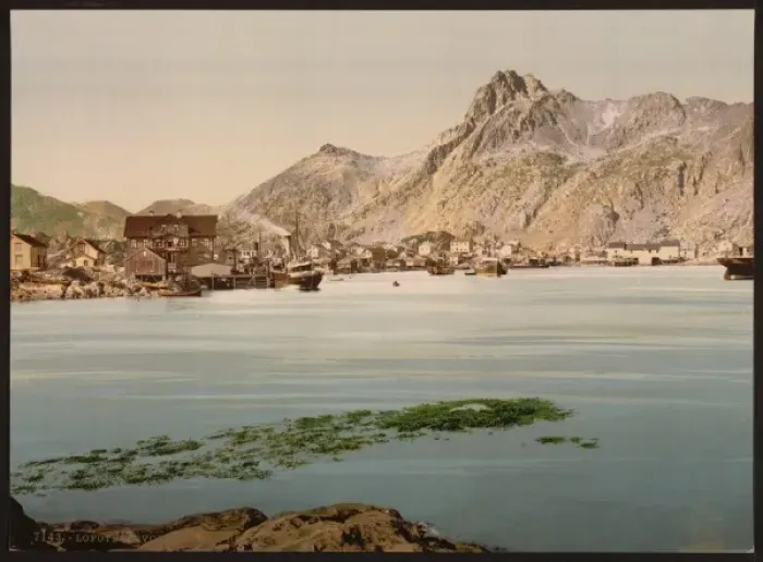 Framed Print : Svolvaer with Hotel Lofoten, Lofoten, Norway Framed Print : Svolvaer with Hotel Lofoten, Lofoten, Norway