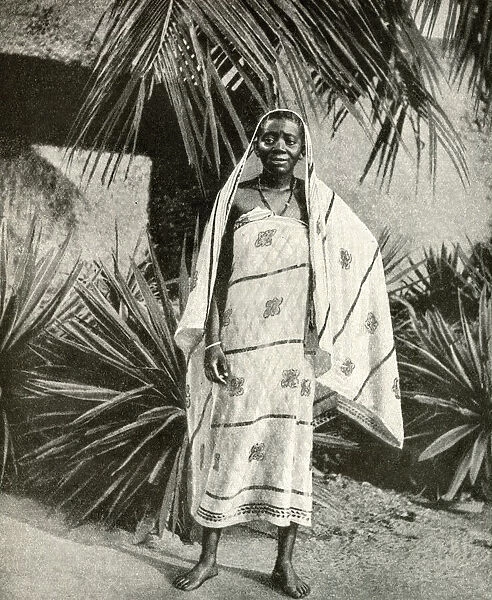 Swahili woman, Zanzibar peninsula, Tanzania, East Africa