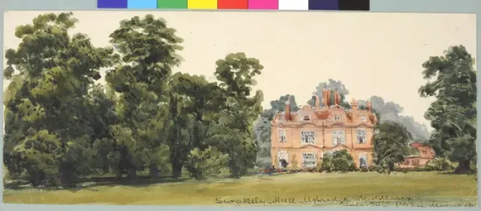 Framed Print : Swakely Hall, Uxbridge, Middlesex Framed Print : Swakely Hall, Uxbridge, Middlesex