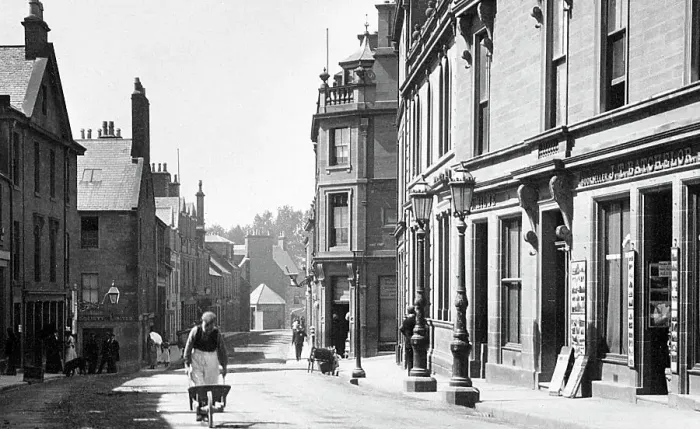 Framed Print : Swan Street, Brechin Framed Print : Swan Street, Brechin