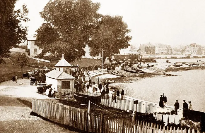 Framed Print : Swanage early 1900s Framed Print : Swanage early 1900s