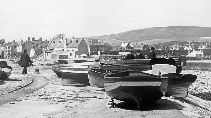 Framed Print : Swanage Victorian period Framed Print : Swanage Victorian period