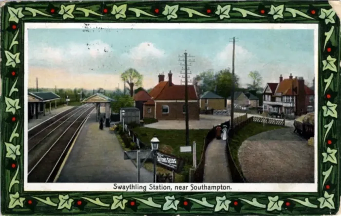Framed Print : Swaythling Railway Station, Southampton, Hampshire Framed Print : Swaythling Railway Station, Southampton, Hampshire