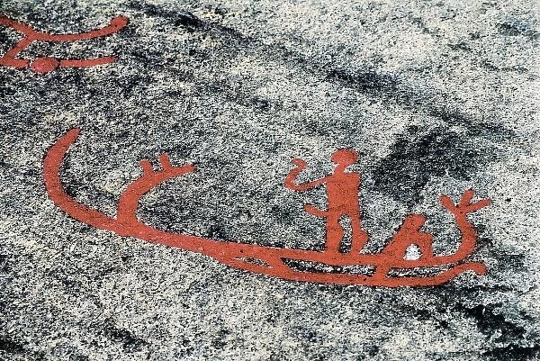 SWEDEN. Tanum. Petroglyphs of Tanum. Litsleby rock
