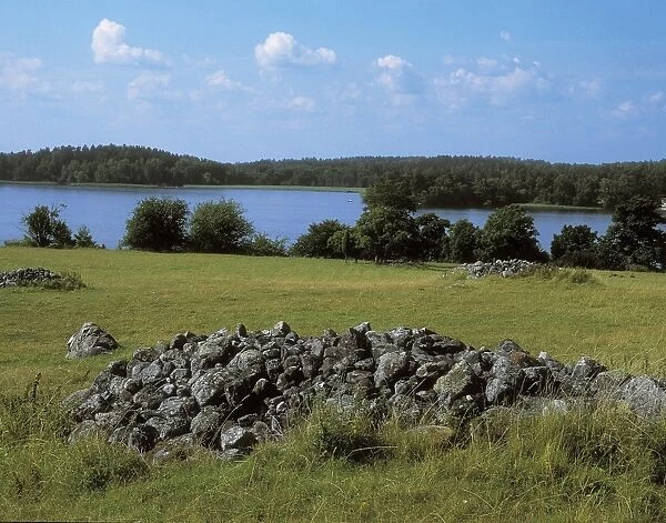 Sweden. Birka. Viking settlement