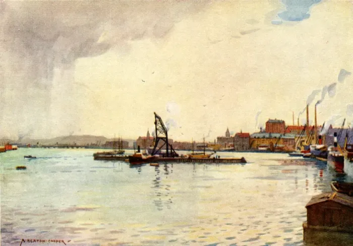 Framed Print : Sweden / Gothenburg 1927 Framed Print : Sweden / Gothenburg 1927