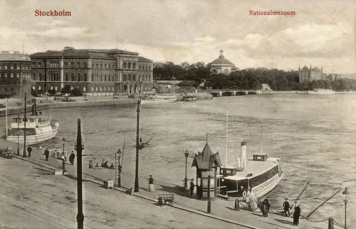 Framed Print : Sweden - Stockholm - The National Museum Framed Print : Sweden - Stockholm - The National Museum