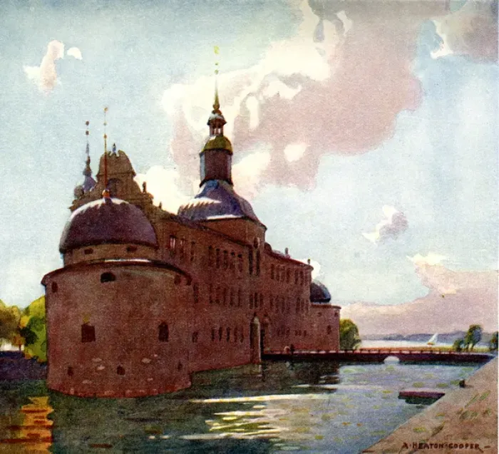 Framed Print : Sweden / Vadstena Castle Framed Print : Sweden / Vadstena Castle