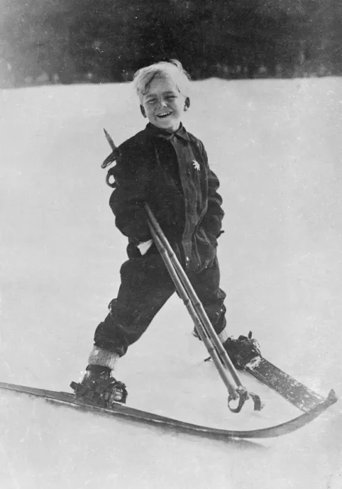 Framed Print : Swedish Boy Skier Framed Print : Swedish Boy Skier