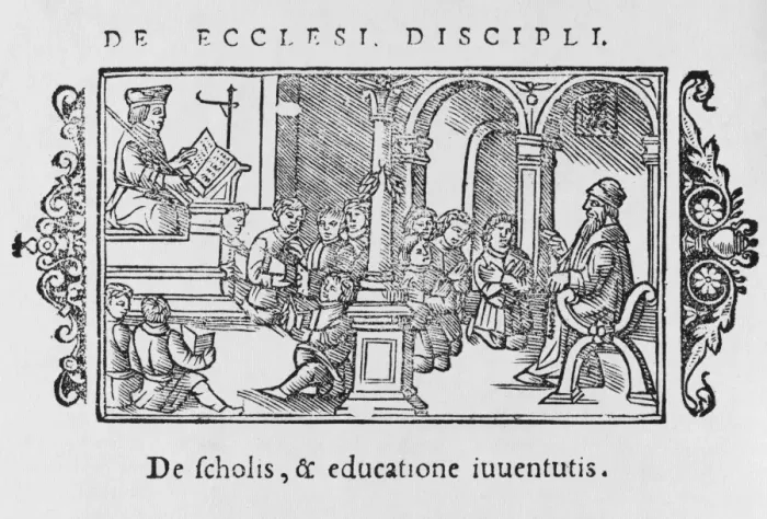 Framed Print : Swedish School 1555 Framed Print : Swedish School 1555