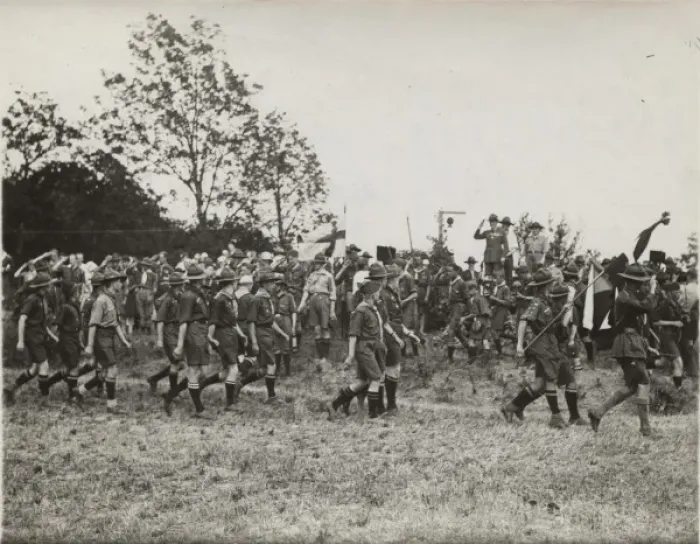 Framed Print : Swedish Scout Rally, 1927 Framed Print : Swedish Scout Rally, 1927