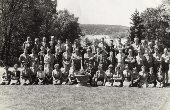 Framed Print : Swedish Scout Training Team Meeting Framed Print : Swedish Scout Training Team Meeting