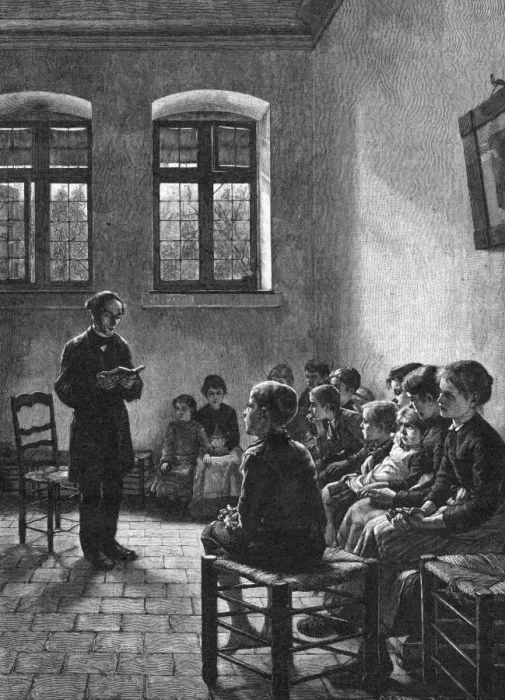 Framed Print : Swedish Sunday School Framed Print : Swedish Sunday School