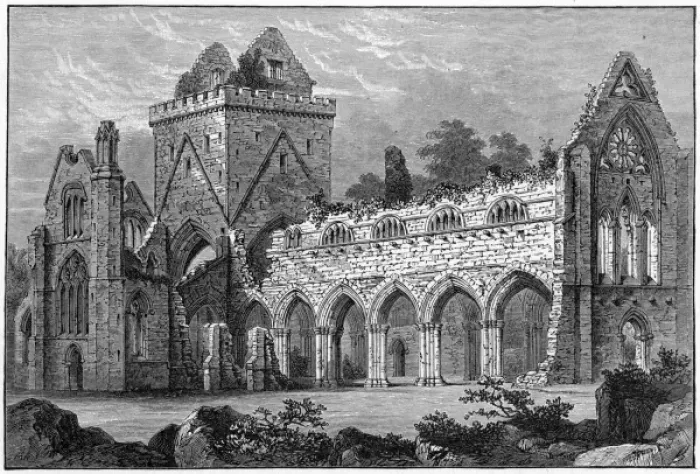 Framed Print : Sweetheart Abbey, Scotland Framed Print : Sweetheart Abbey, Scotland