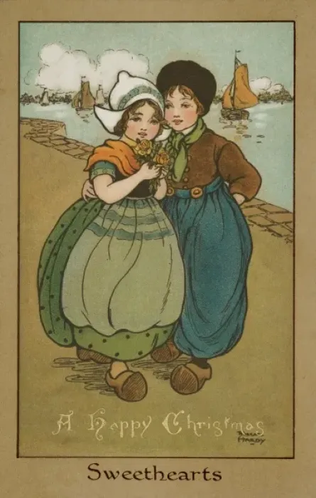 Framed Print : Sweethearts by Florence Hardy Framed Print : Sweethearts by Florence Hardy
