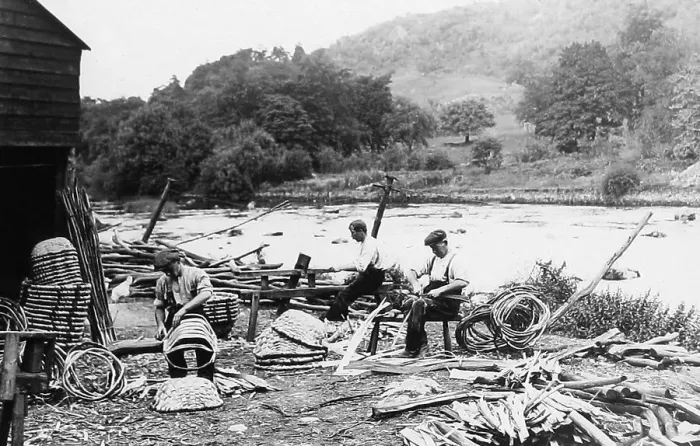 Framed Print : Swill makers, Backbarrow, lake District Framed Print : Swill makers, Backbarrow, lake District