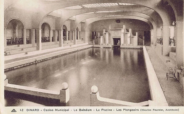 Swimming pool in the Casino Municipal - La Balneum - Dinard