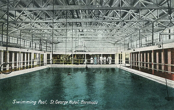 Swimming Pool - St. George Hotel, Bermuda
