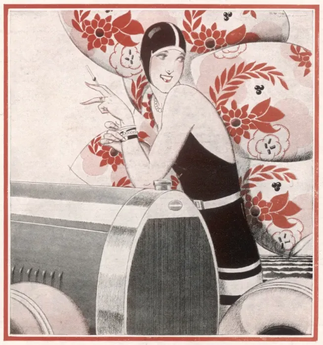 Framed Print : Swimwear / Abdulla Advert Framed Print : Swimwear / Abdulla Advert