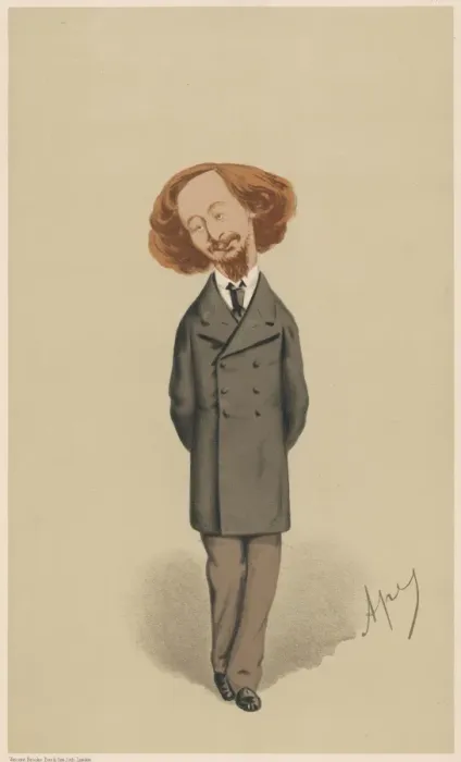 Framed Print : Swinburne (Ape) Framed Print : Swinburne (Ape)